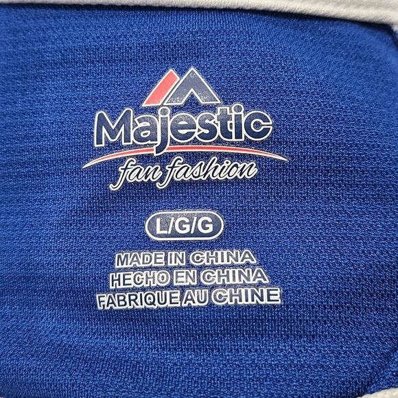 Majestic NY Giants Lace-Up Bling Jersey Size L - Picture 4 of 8